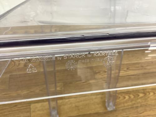 Kartell (カルテル) スタッキングチェアー クリスタル LA MARIE/ラ・マリー