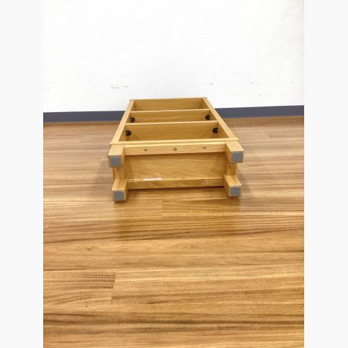 無印良品 (ムジルシリョウヒン) シェルフ ナチュラル  オーク材薄型ラック・奥行16cm 小