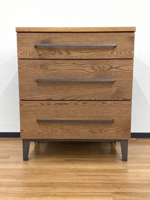 EASY LIFE (イージーライフ) LINCOLN DRAWER CABINET 3段 オーク材×スチール