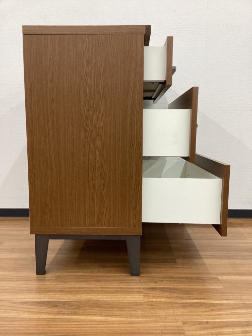 EASY LIFE (イージーライフ) LINCOLN DRAWER CABINET 3段 オーク材×スチール