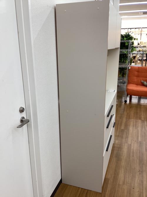 yuu トーン 2枚扉レンジボード マットベージュ