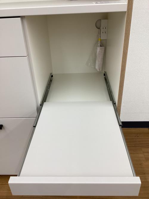 yuu トーン 2枚扉レンジボード マットベージュ