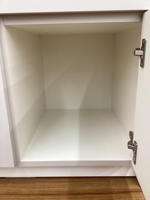 yuu トーン 2枚扉レンジボード マットベージュ