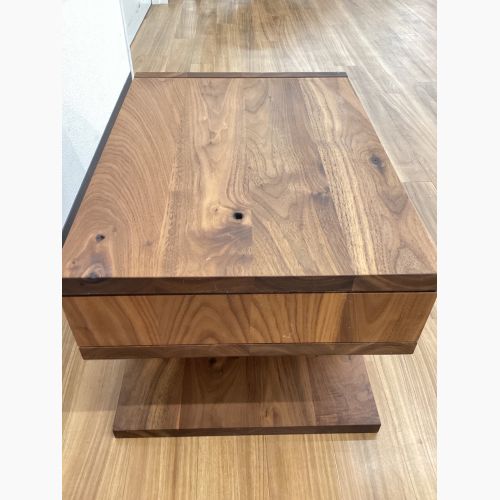FLANNEL SOFA (フランネルソファ) サイドテーブル 縦置き・横置き対応  ウォールナット無垢材 NODO/ノード