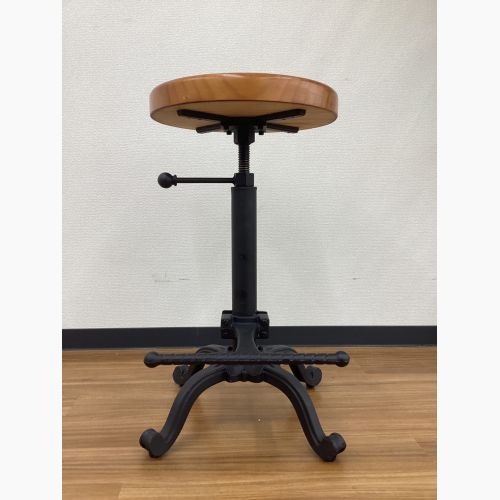 DULTON (ダルトン) スツール ブラウン×ブラック インダストリアルデザイン  S245-86ABK 天然木×アイアン BAR STOOL ANTIQUE BLACK
