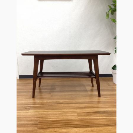 カリモク60 (カリモクロクマル) ローテーブル モカブラウン  アネグレ突板 リビングテーブル(小)