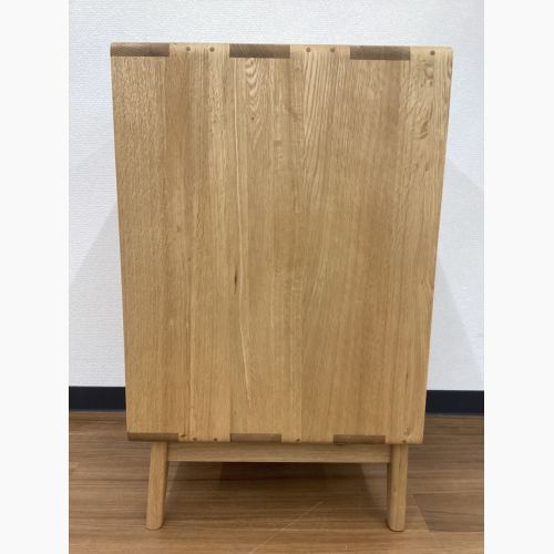 起立木工 (キリツモッコウ) サイドチェスト ナチュラル 3段 ナラ材 ノルディ