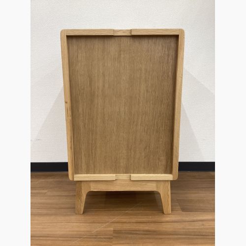 起立木工 (キリツモッコウ) サイドチェスト ナチュラル 3段 ナラ材 ノルディ