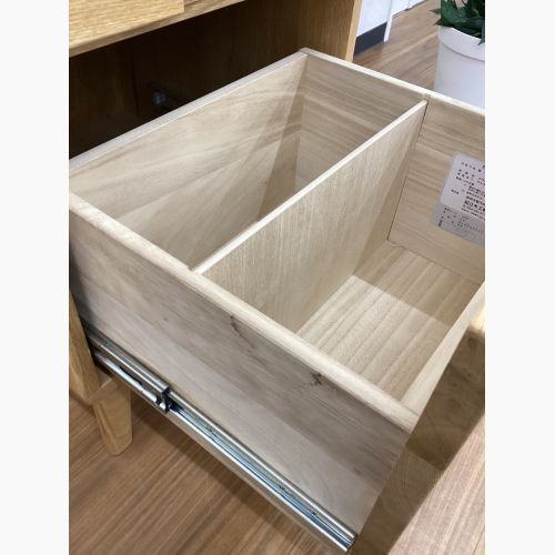 起立木工 (キリツモッコウ) サイドチェスト ナチュラル 3段 ナラ材 ノルディ