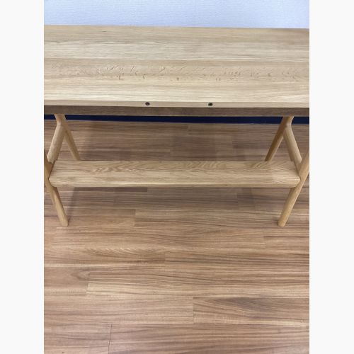 起立木工 (キリツモッコウ) ワークデスク ナチュラル 引き出し付 ナラ材 ノルディ 幅100㎝