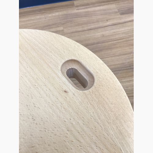 日進木工 (ニッシンモッコウ) スツール　靴ベラ付　STEP STEP ナチュラル ac-cent