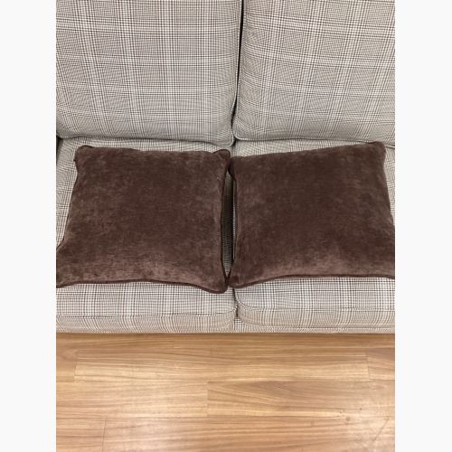 art forme 2人掛けソファー チェック柄 ファブリック　大塚家具取扱い