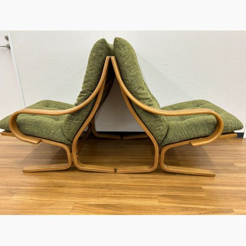 Fuji Furniture (フジファニチァ) 2人掛けソファー  セパレート式 L08670 オーク材×ファブリック Agio