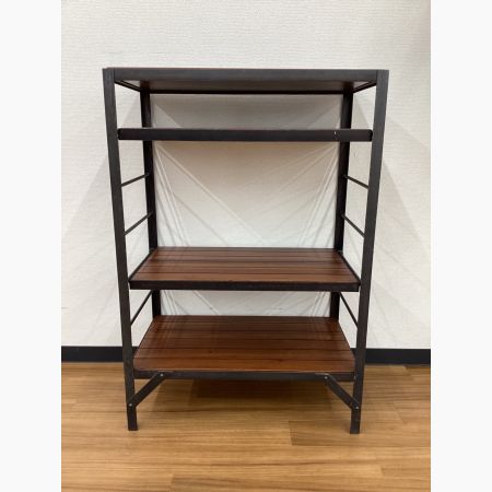 UNICO (ウニコ) LUMBER-Mini small shelf マホガニー突板×アイアン（廃盤品)｜トレファクONLINE