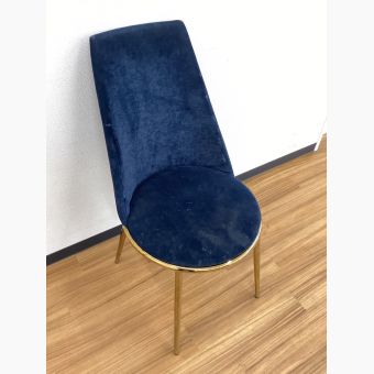 Franc franc (フランフラン) ダイニングチェア フェリシテ ネイビー