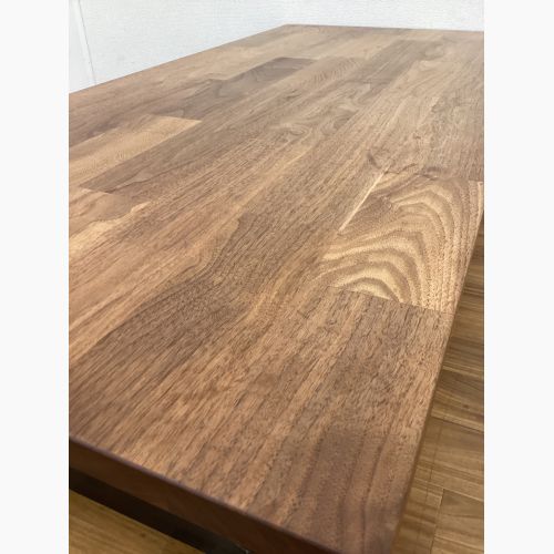 MasterWal (マスターウォール) ローテーブル ブラウン×ブラック  ウォールナット×スチール WILDWOOD LIVING TABLE 幅140㎝