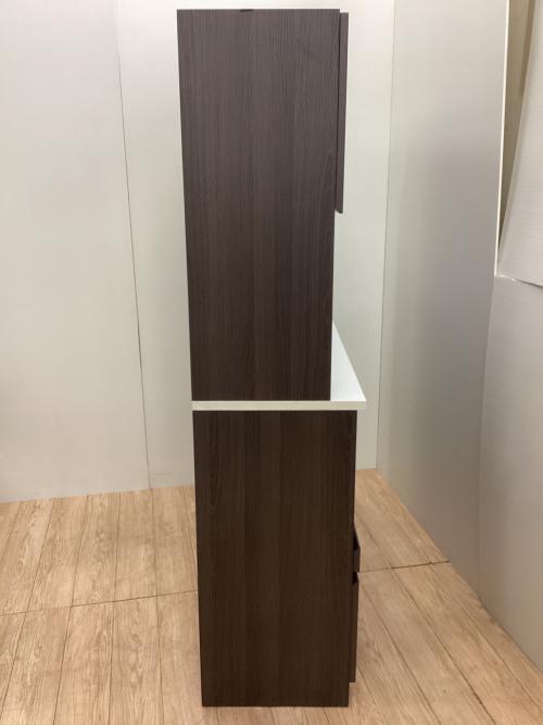 サンコウ レンジボード ホワイト×ダークブラウン ティータイムKB120