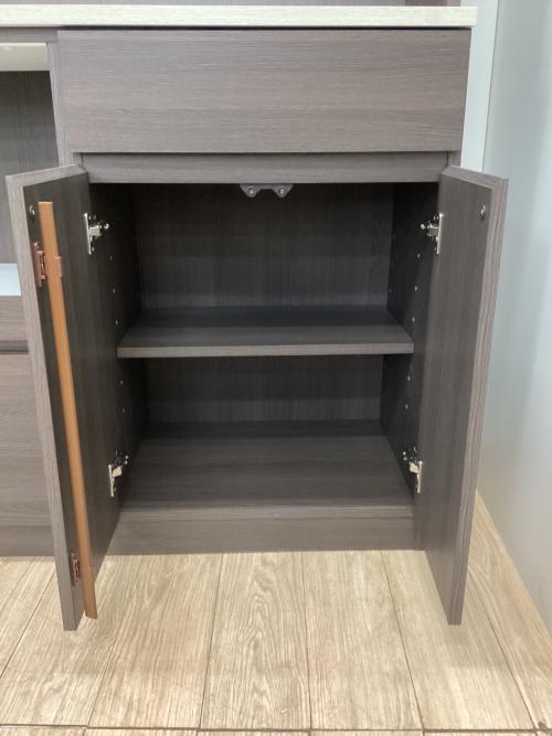 サンコウ レンジボード ホワイト×ダークブラウン ティータイムKB120