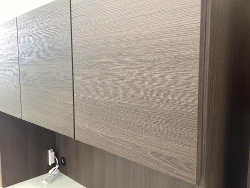 サンコウ レンジボード ホワイト×ダークブラウン ティータイムKB120