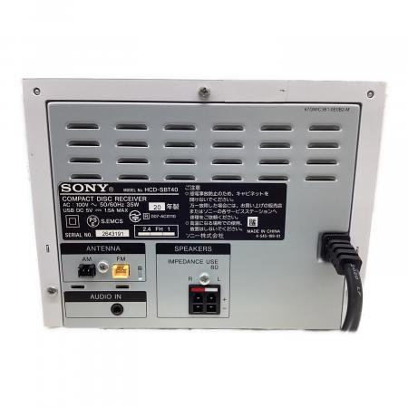 SONY (ソニー) マルチコネクトコンポ 2020年製 HCD-SBT40 2643191
