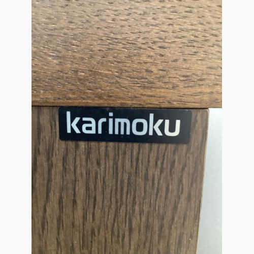 karimoku (カリモク) キャビネット モカブラウン  スライド式 HU5767MKK オーク材 幅160㎝