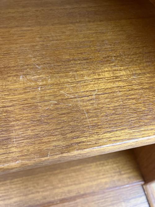 ブックシェルフ 北欧ビンテージ家具 鍵付