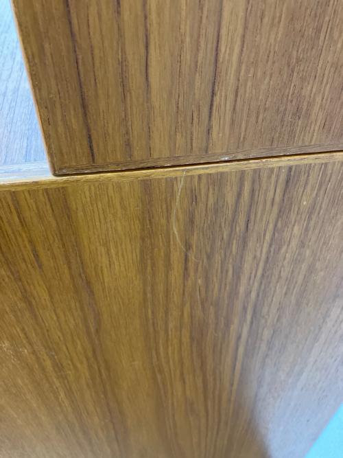 ブックシェルフ 北欧ビンテージ家具 鍵付