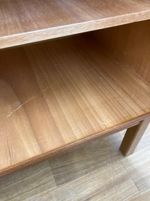 ブックシェルフ 北欧ビンテージ家具 鍵付