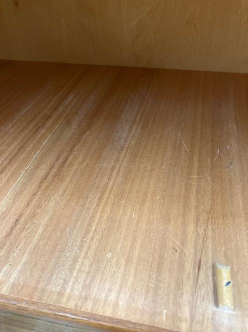 ブックシェルフ 北欧ビンテージ家具 鍵付