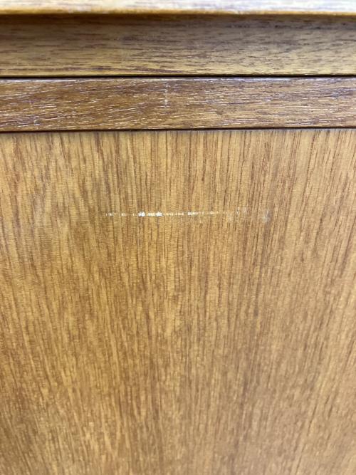 ブックシェルフ 北欧ビンテージ家具 鍵付