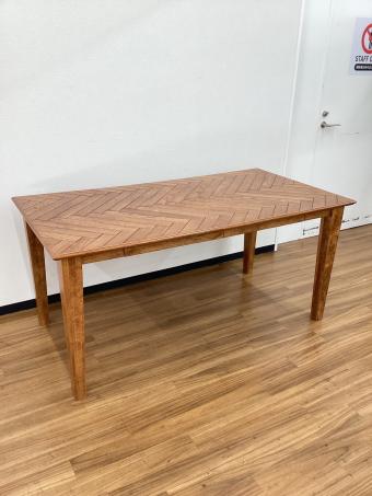 ACME Furniture WARNER DINING TABLE-herringbone ダイニングテーブル オーク材×ハックベリー