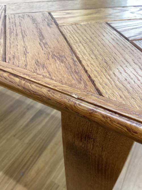 ACME Furniture WARNER DINING TABLE-herringbone ダイニングテーブル オーク材×ハックベリー