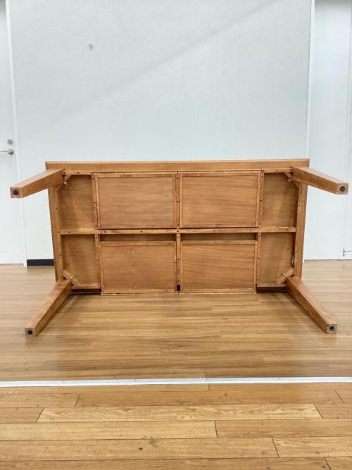 ACME Furniture WARNER DINING TABLE-herringbone ダイニングテーブル オーク材×ハックベリー