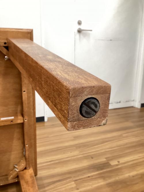 ACME Furniture WARNER DINING TABLE-herringbone ダイニングテーブル オーク材×ハックベリー