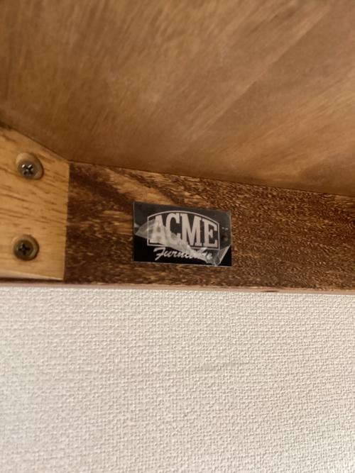 ACME Furniture WARNER DINING TABLE-herringbone ダイニングテーブル オーク材×ハックベリー