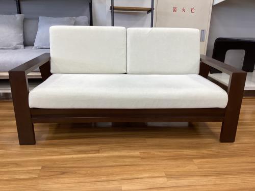 a.flat (エーフラット) ウッド・ソファv02 2人掛けソファー