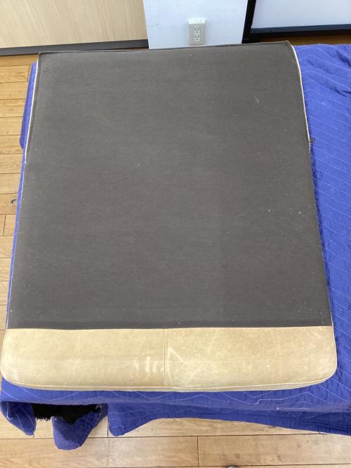 UNICO (ウニコ) 3人掛けソファー ブラウン 総革×アイアン HOXTON 幅179.5㎝