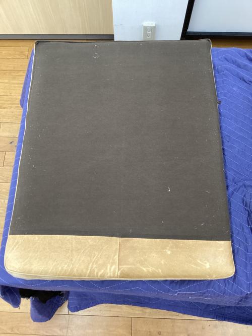 UNICO (ウニコ) 3人掛けソファー ブラウン 総革×アイアン HOXTON 幅179.5㎝