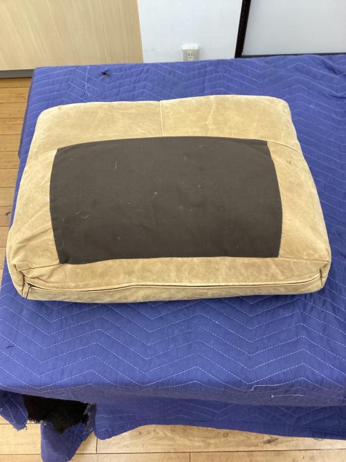 UNICO (ウニコ) 3人掛けソファー ブラウン 総革×アイアン HOXTON 幅179.5㎝