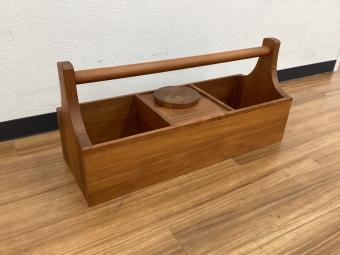 nissen (ニッセン) デンマーク製 卓上収納 アイスバケット ティーケース 北欧ビンテージ品