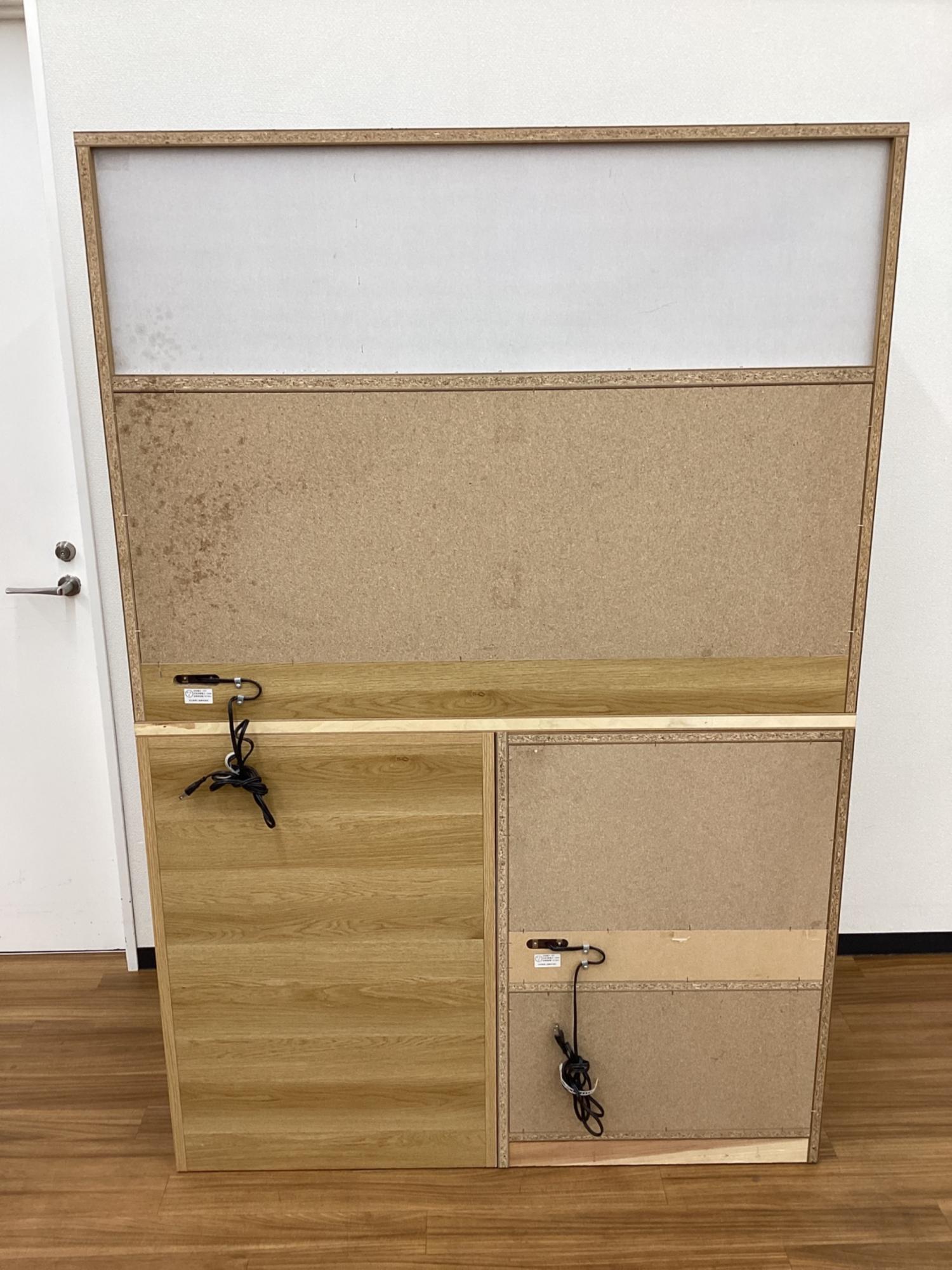 UNICO (ウニコ) 3枚扉レンジボード LOM ユニット W1200 setS