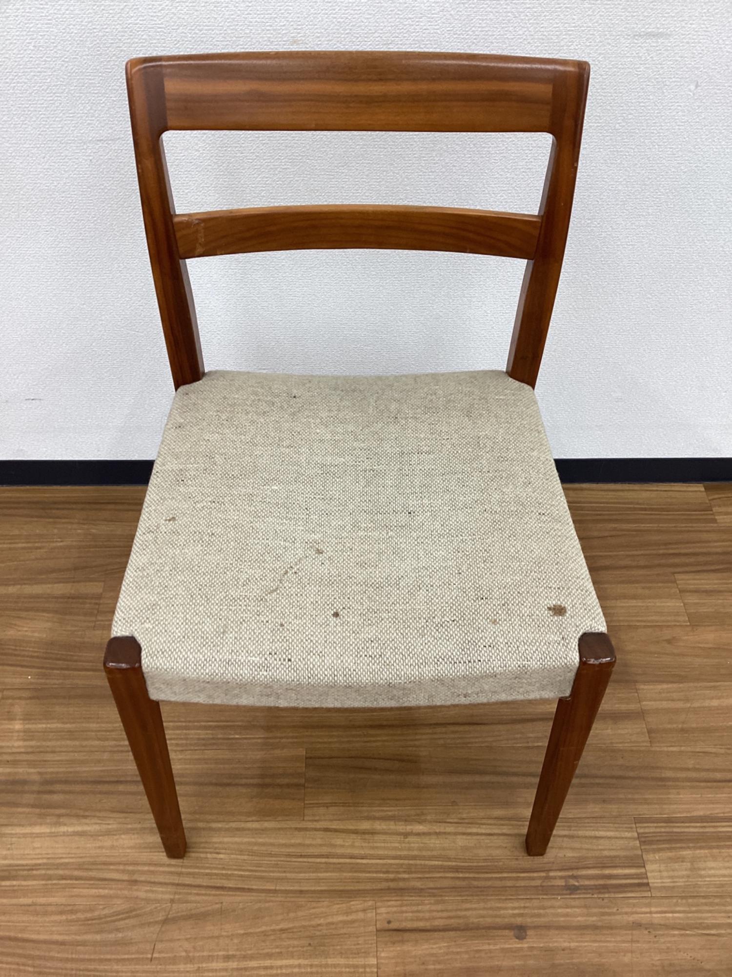 1960s スウェーデン製　チーク材チェアー TROEDS ダイニングチェアー スウェーデン製 チーク材｜トレファクONLINE