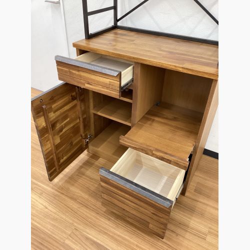 unico (ウニコ) SWELLA kitchen board レンジボード アカシア材 ブラウン