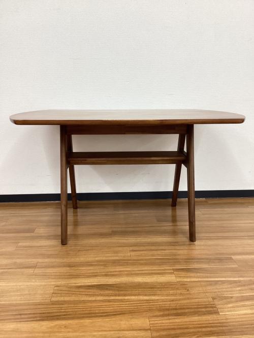 UNICO (ウニコ) ダイニングテーブル SWELLA 幅120㎝ ブラウン