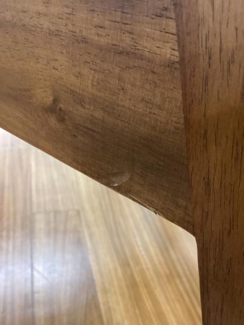 UNICO (ウニコ) ダイニングテーブル SWELLA 幅120㎝ ブラウン