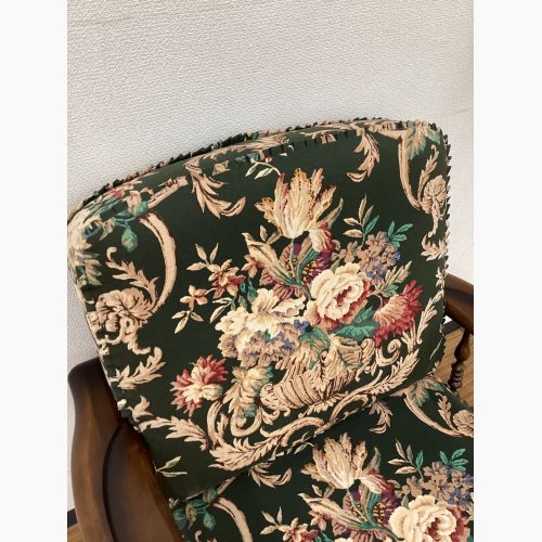 karimoku (カリモク)  肘掛椅子 WC6000-K コロニアル ビーチ材×ファブリック