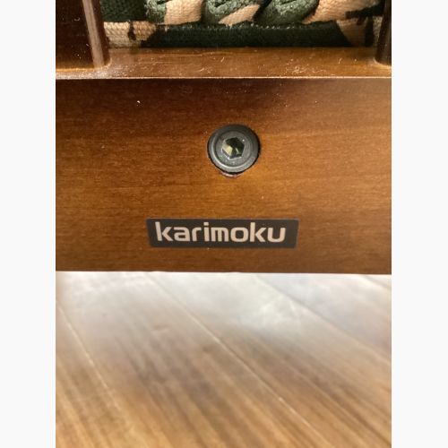 karimoku (カリモク)  肘掛椅子 WC6000-K コロニアル ビーチ材×ファブリック