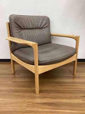 CONDE HOUSE (カンディハウス) アームチェアー GOLFER ゴルファーサロン 革/北海道ナラ材