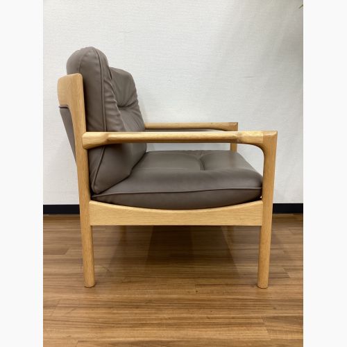 CONDE HOUSE (カンディハウス) アームチェアー GOLFER ゴルファーサロン 革/北海道ナラ材