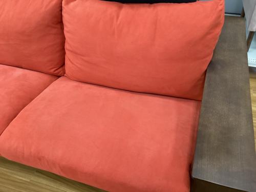 karimoku (カリモク) WUシリーズ 2人掛けソファー WU80120251 ヘッドレスト2個付